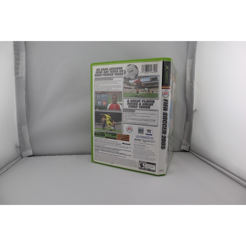 FIFA Soccer 2005 (Microsoft Xbox, 2004) CIB Complete Tested and Working Great - Picture 7 of 7